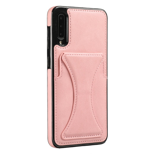 Galaxy A50s protective case front view with sleek design and grip