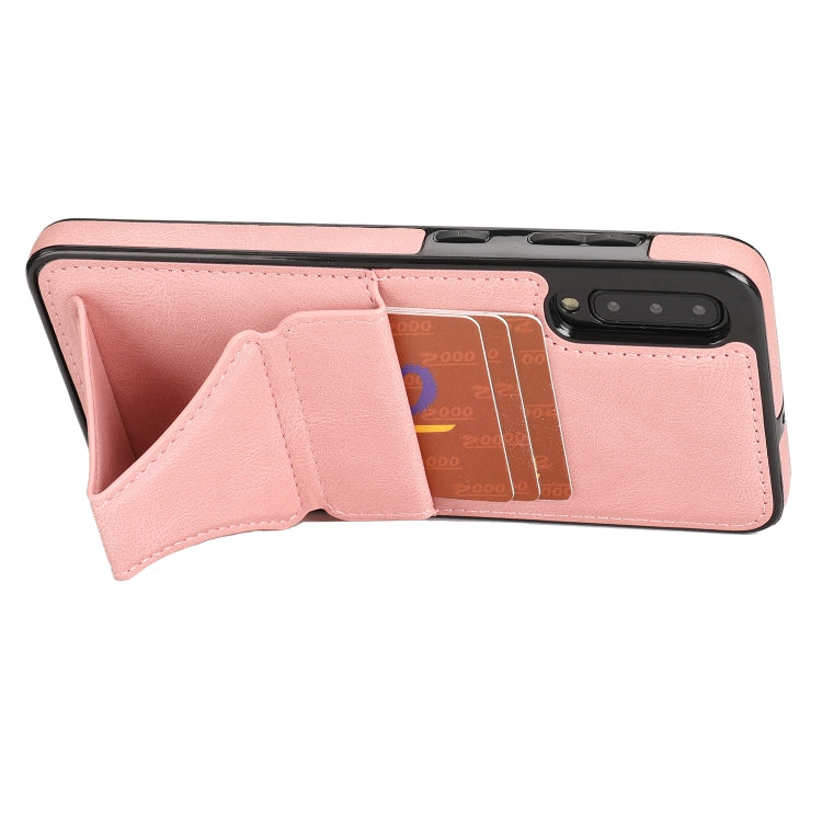 Ultra-thin Shockproof Protective Case with Holder & Metal Magnetic Function, For Samsung Galaxy A50s, For Samsung Galaxy A71, For Samsung Galaxy S10