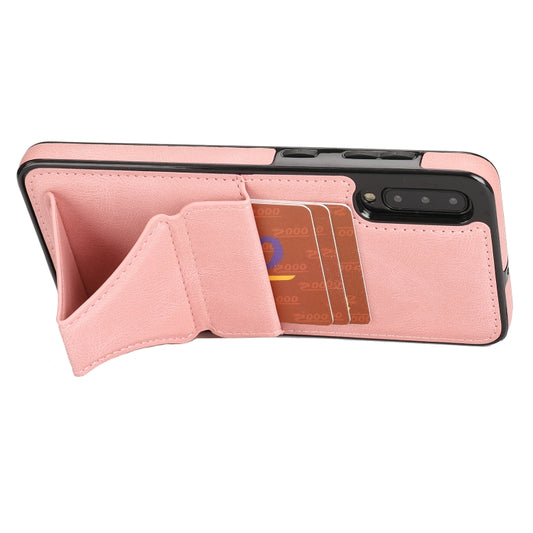 Protective case installed on Galaxy A50s demonstrating snug fit and access