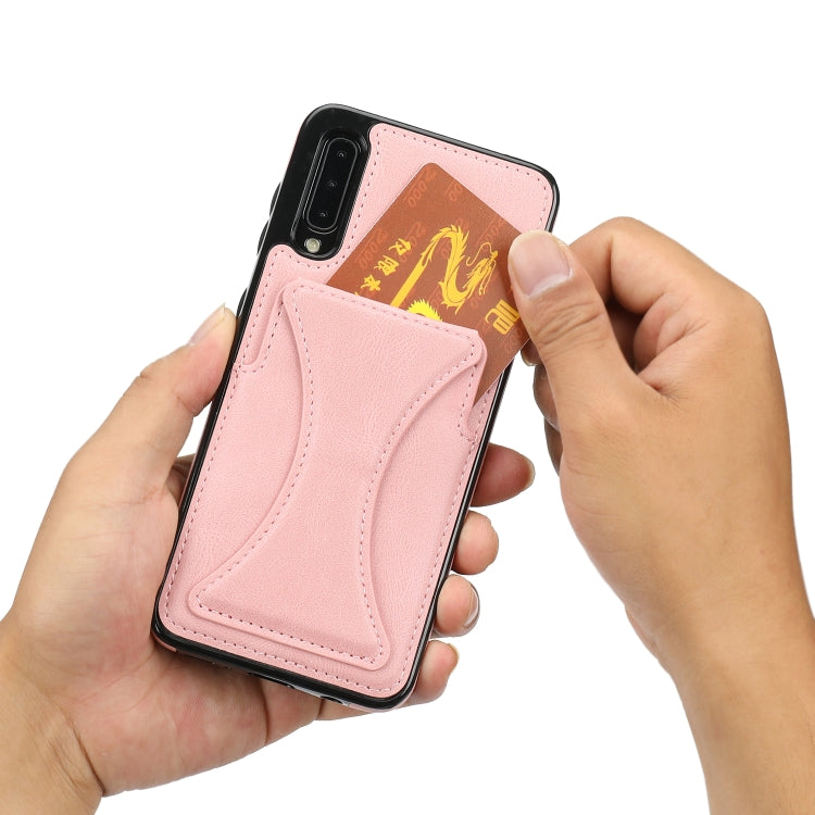 Ultra-thin Shockproof Protective Case with Holder & Metal Magnetic Function, For Samsung Galaxy A50s, For Samsung Galaxy A71, For Samsung Galaxy S10