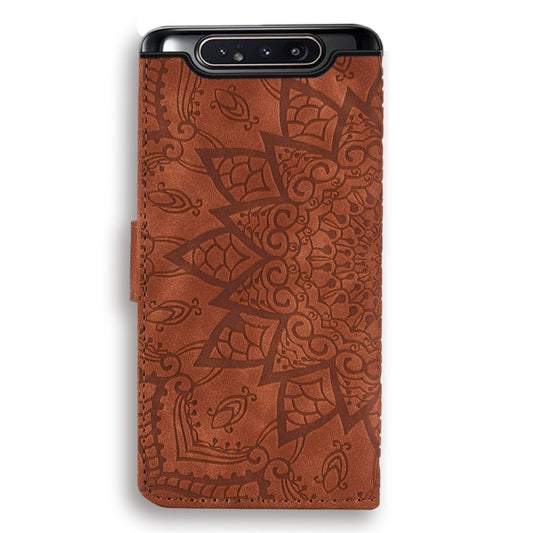 Double folding Galaxy A6 A6+ phone case interior showing wallet compartments and card slots