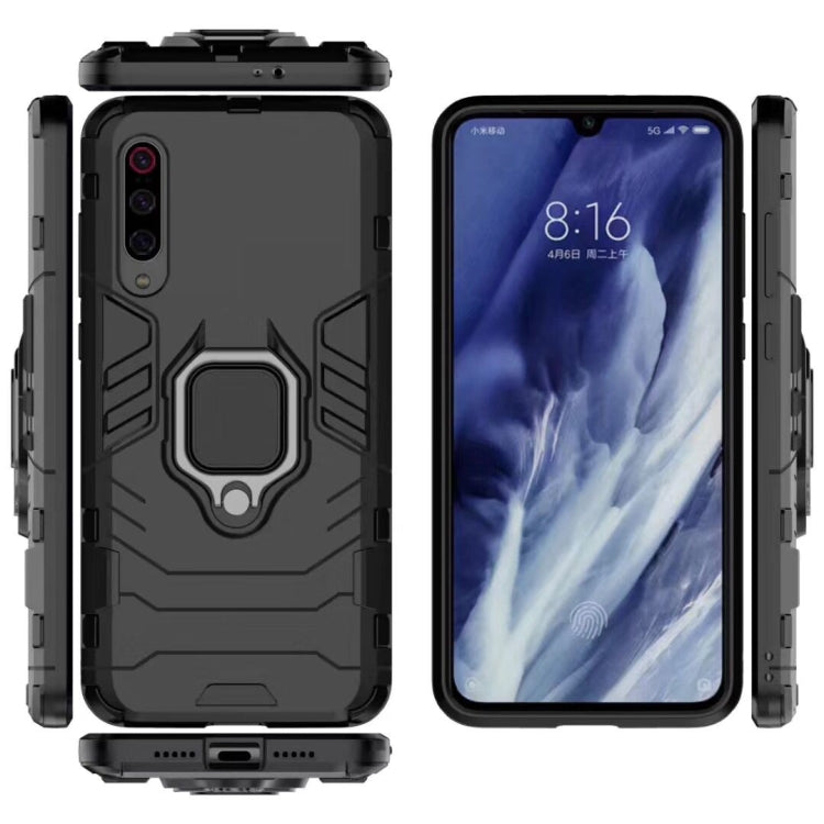 Coque antichoc en PC + TPU avec anneau magnétique pour Xiaomi Redmi 8/8A et Xiaomi 9 Pro