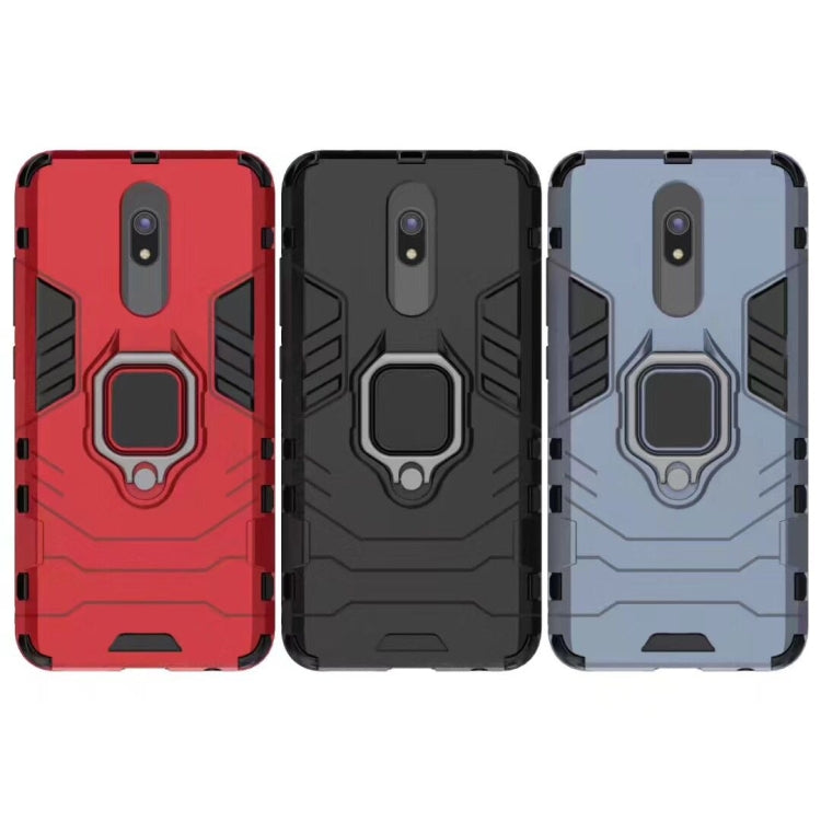 Coque antichoc en PC + TPU avec anneau magnétique pour Xiaomi Redmi 8/8A et Xiaomi 9 Pro