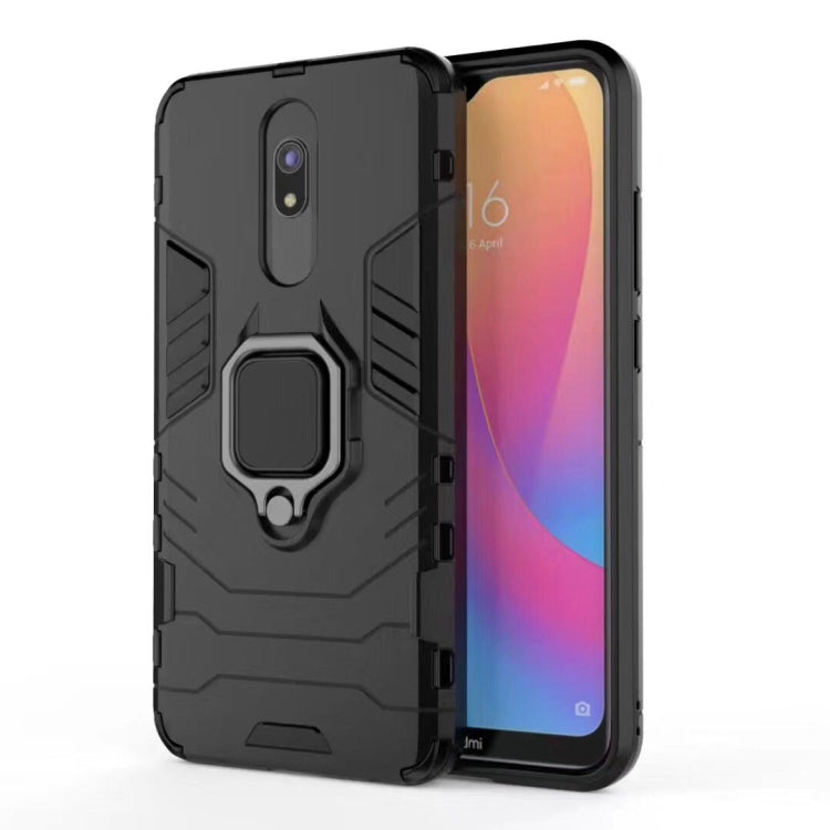 Coque antichoc en PC + TPU avec anneau magnétique pour Xiaomi Redmi 8/8A et Xiaomi 9 Pro