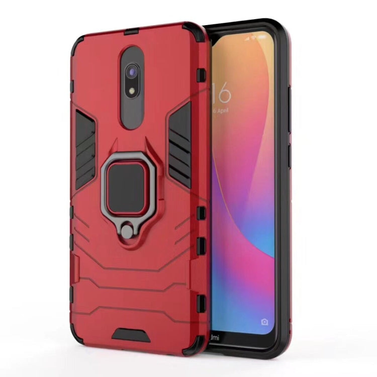 Coque antichoc en PC + TPU avec anneau magnétique pour Xiaomi Redmi 8/8A et Xiaomi 9 Pro
