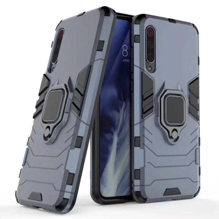 Coque antichoc en PC + TPU avec anneau magnétique pour Xiaomi Redmi 8/8A et Xiaomi 9 Pro