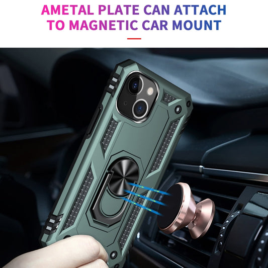 Hybrid TPU PC construction iPhone 13 mini case corner protection close-up