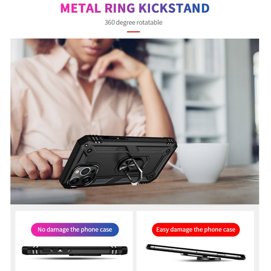 360-degree rotating stand holder iPhone 13 Pro Max protective case side angle