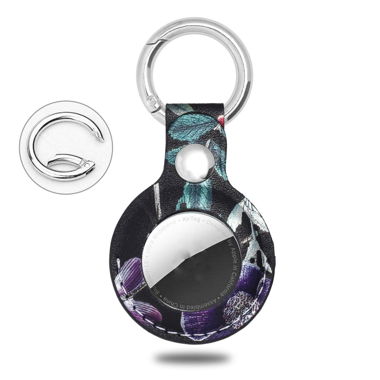 Leather Material Protective Cover For AirTag, Quick Install