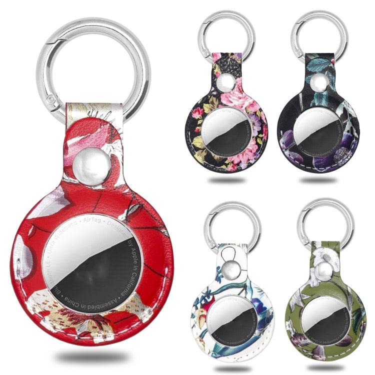 Leather Material Protective Cover For AirTag, Quick Install