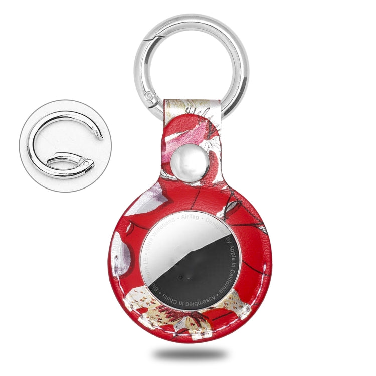 Leather Material Protective Cover For AirTag, Quick Install