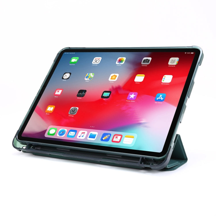 Multi-folding TPU Leather Tablet Case with Holder & Pen Slot, For iPad Pro 11 2022 / 2021, For iPad Air 13 2025 / 2024 / Pro 12.9 2022 / 2021, For iPad Air 13 2025 / 2025 / 2024 / Pro 12.9 2022 / 2021