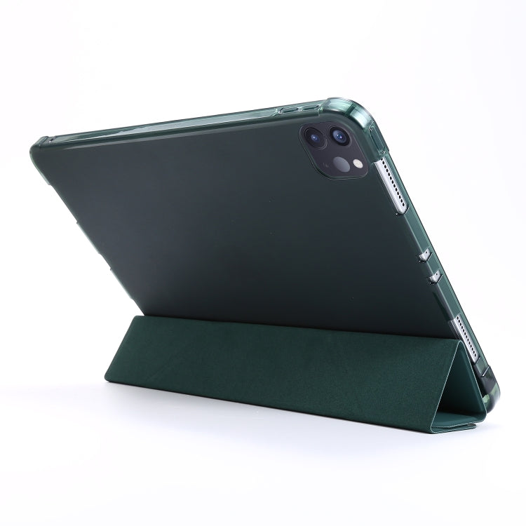 Multi-folding TPU Leather Tablet Case with Holder & Pen Slot, For iPad Pro 11 2022 / 2021, For iPad Air 13 2025 / 2024 / Pro 12.9 2022 / 2021, For iPad Air 13 2025 / 2025 / 2024 / Pro 12.9 2022 / 2021