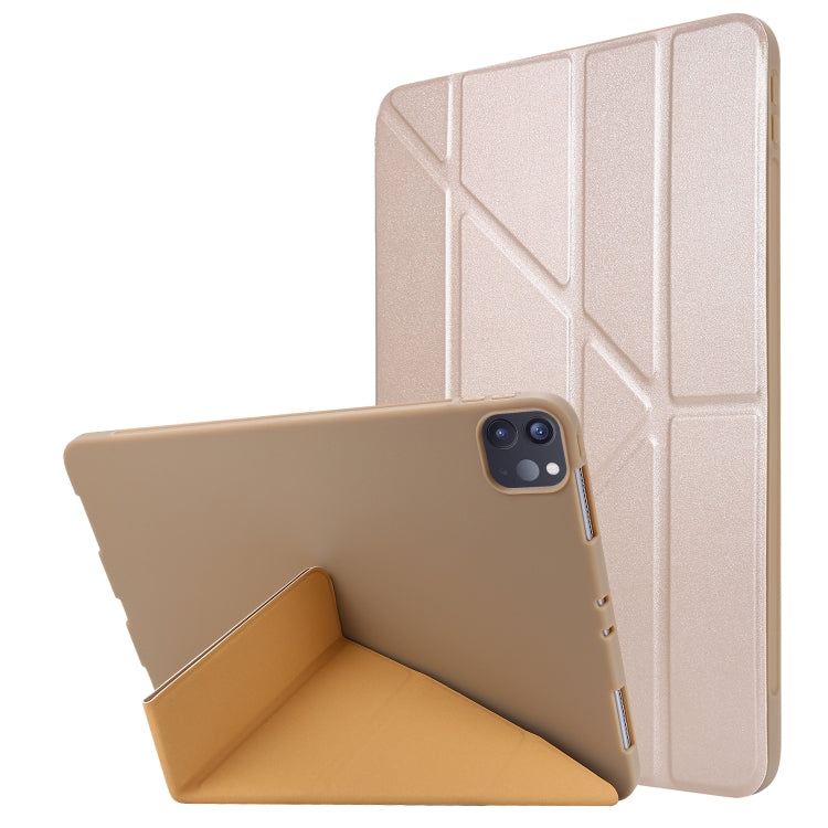 TPU Horizontal Deformation Flip Leather Case with Holder, For iPad Pro 11 2022 / 2021