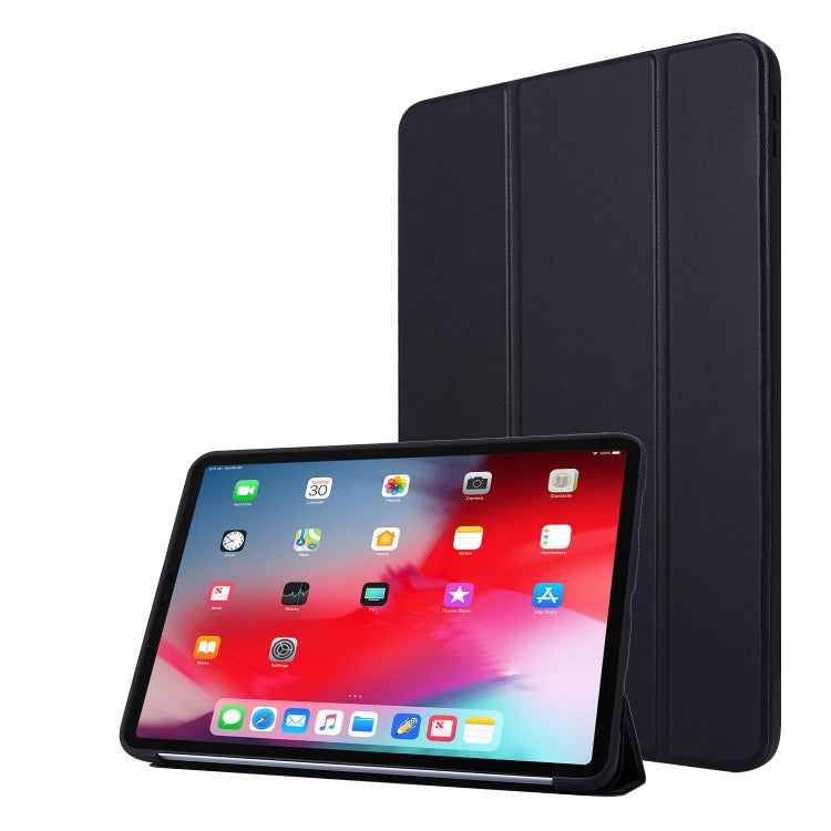 Étui à rabat horizontal en cuir PU et TPU nid d'abeille antichoc avec support pour iPad Pro 11 (2022/2021)