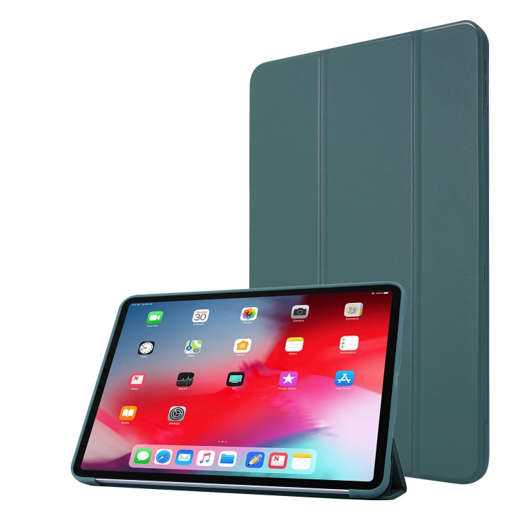 Étui à rabat horizontal en cuir PU et TPU nid d'abeille antichoc avec support pour iPad Pro 11 (2022/2021)