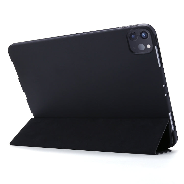 Étui à rabat horizontal en cuir PU et TPU nid d'abeille antichoc avec support pour iPad Pro 11 (2022/2021)