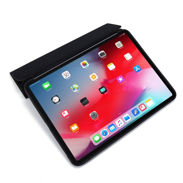 3-folding Horizontal Flip PU Leather + Honeycomb TPU Shockproof Case with Holder, For iPad Pro 11 2022 / 2021