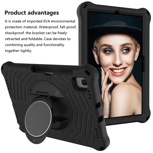 Adjustable shoulder strap detail on Spider King Lenovo tablet protective case