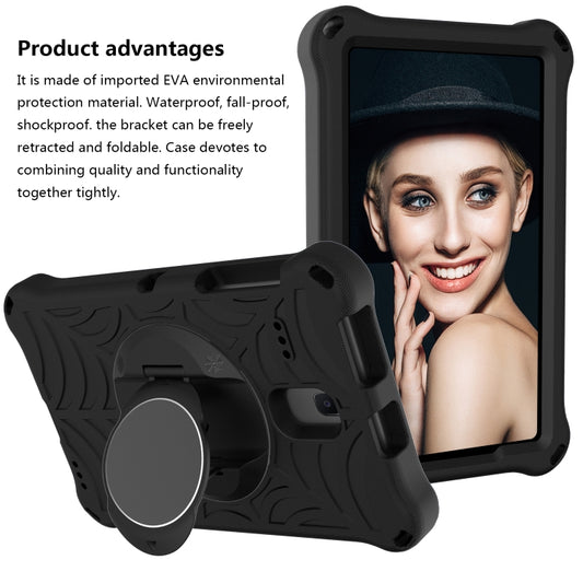 Galaxy Tab A 8.0 case front view showing secure device fit and reinforced corners