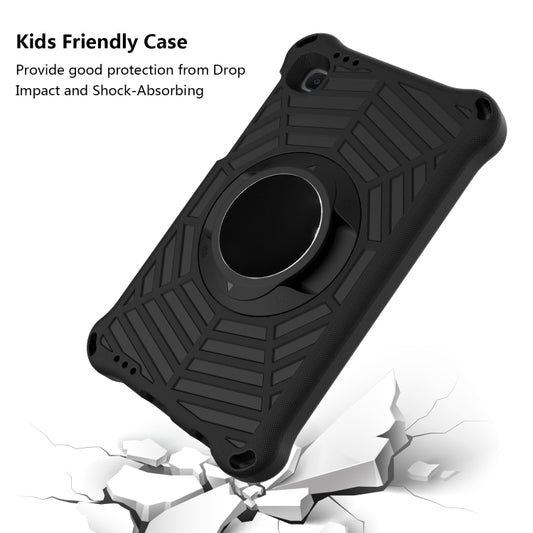 Close-up of reinforced corner protection on Spider King tablet case
