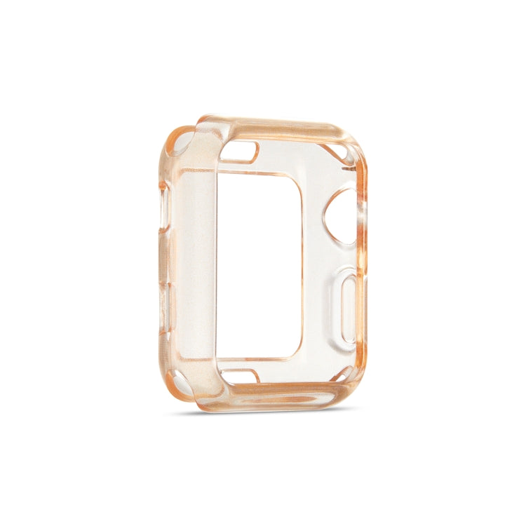 Glitter Powder TPU Protective Case, For Apple Watch Series 6 & SE & 5 & 4 44mm, For Apple Watch Series 3 & 2 & 1 42mm, For Apple Watch Series 6 & SE & 5 & 4 40mm, For Apple Watch Series 3 & 2 & 1 38mm