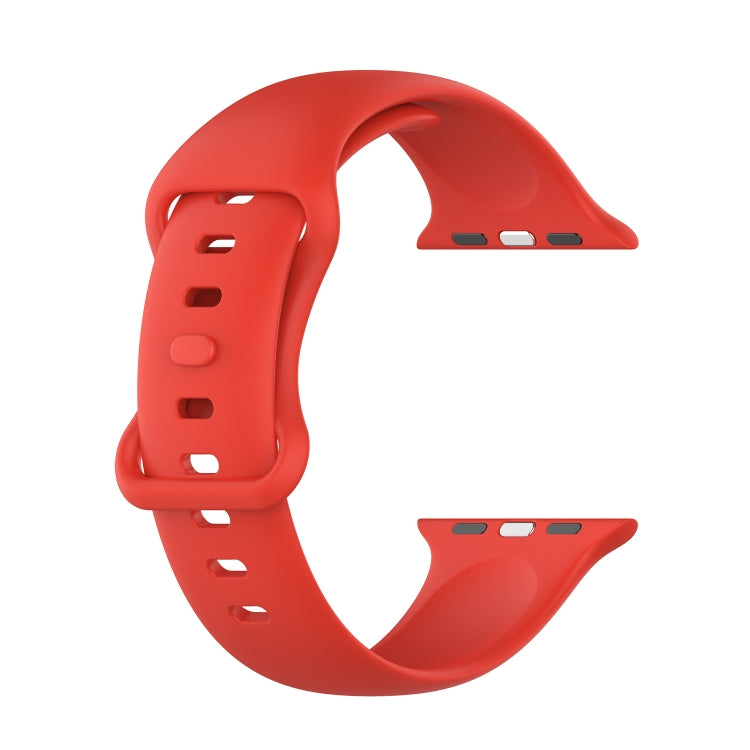Large Size Silicone Watch Band For Apple Watch Series, 7 41mm / 6 & SE & 5 & 4 40mm / 3 & 2 & 1 38mm, Size: Large Size, 7 45mm / 6 & SE & 5 & 4 44mm / 3 & 2 & 1 42mm, Size: Large Size