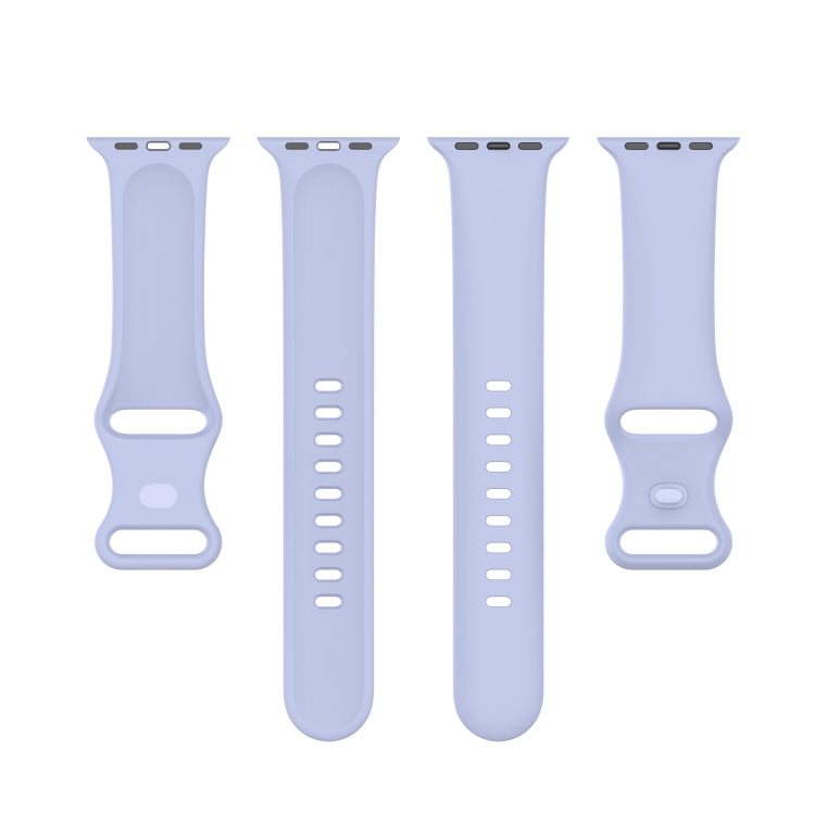 Large Size Silicone Watch Band For Apple Watch Series, 7 41mm / 6 & SE & 5 & 4 40mm / 3 & 2 & 1 38mm, Size: Large Size, 7 45mm / 6 & SE & 5 & 4 44mm / 3 & 2 & 1 42mm, Size: Large Size