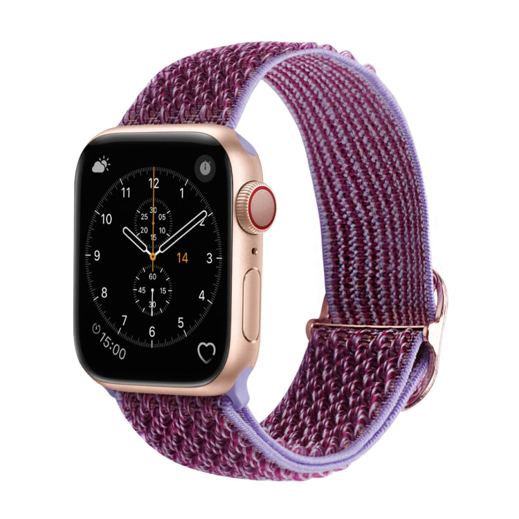 Wave Texture Nylon Replacement Watchbands For Apple Watch Series, 7 45mm / 6 & SE & 5 & 4 44mm / 3 & 2 & 1 42mm, 7 41mm / 6 & SE & 5 & 4 40mm / 3 & 2 & 1 38mm
