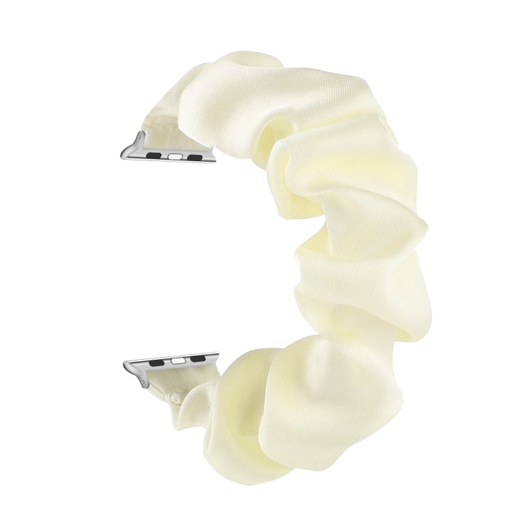 Scarf Hair Tie Replacement Watchbands For Apple Watch Series, 7 45mm / 6 & SE & 5 & 4 44mm / 3 & 2 & 1 42mm