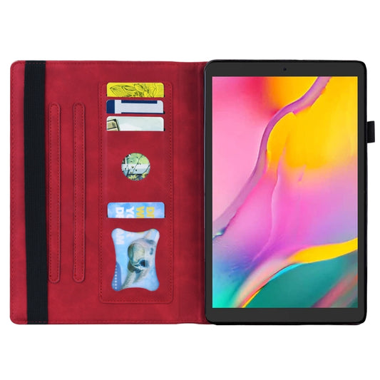 Horizontal flip design with built-in stand for hands-free viewing