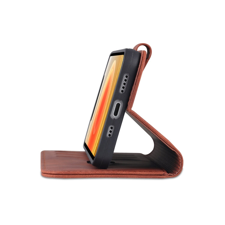 AZNS Skin Feel Calf Texture Horizontal Flip Leather Case with Card Slots & Holder & Wallet