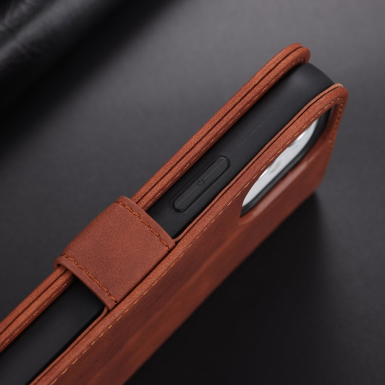 AZNS Skin Feel Calf Texture Horizontal Flip Leather Case with Card Slots & Holder & Wallet