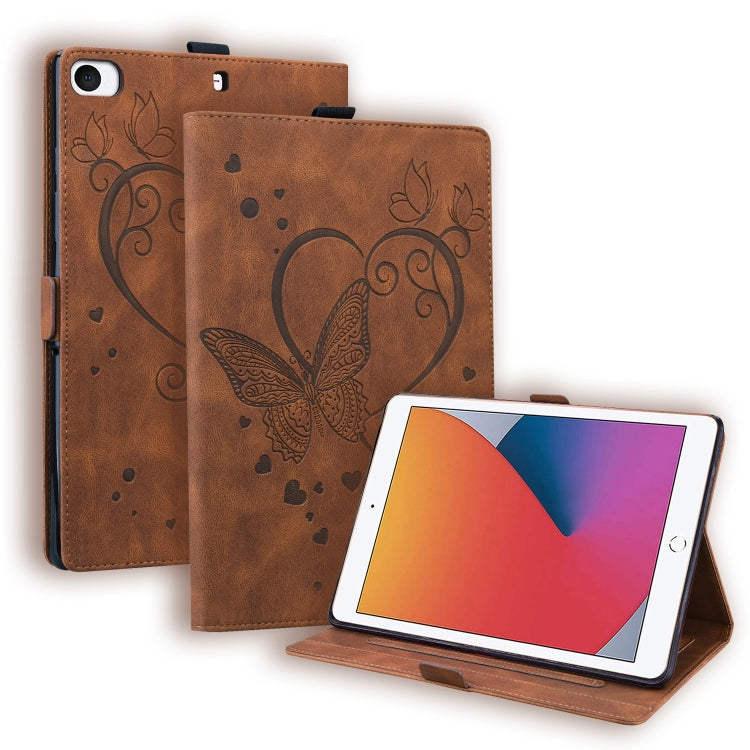 Love Butterfly Pattern Horizontal Flip Leather Case with Holder & Sleep / Wake-up Function, For iPad 9.7 (2017) (2018) / Air 2 Pro, For iPad 10.2 2021 / 2020 / 2019 / Air (2019) / 10.2 (2020), For iPad Mini 1 / 2 / 3 / 4 / 5����������������������������...