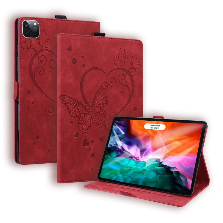 Love Butterfly Pattern Horizontal Flip Leather Case with Holder & Sleep / Wake-up Function, For iPad Pro 11 (2018) / Air (2020) / Pro (2021)