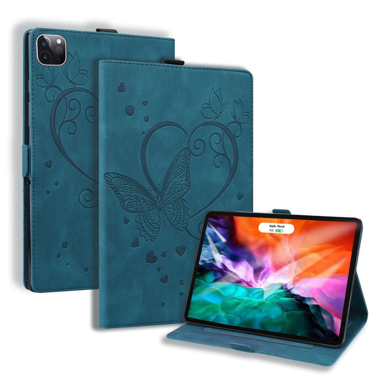 Love Butterfly Pattern Horizontal Flip Leather Case with Holder & Sleep / Wake-up Function, For iPad Pro 11 (2018) / Air (2020) / Pro (2021)