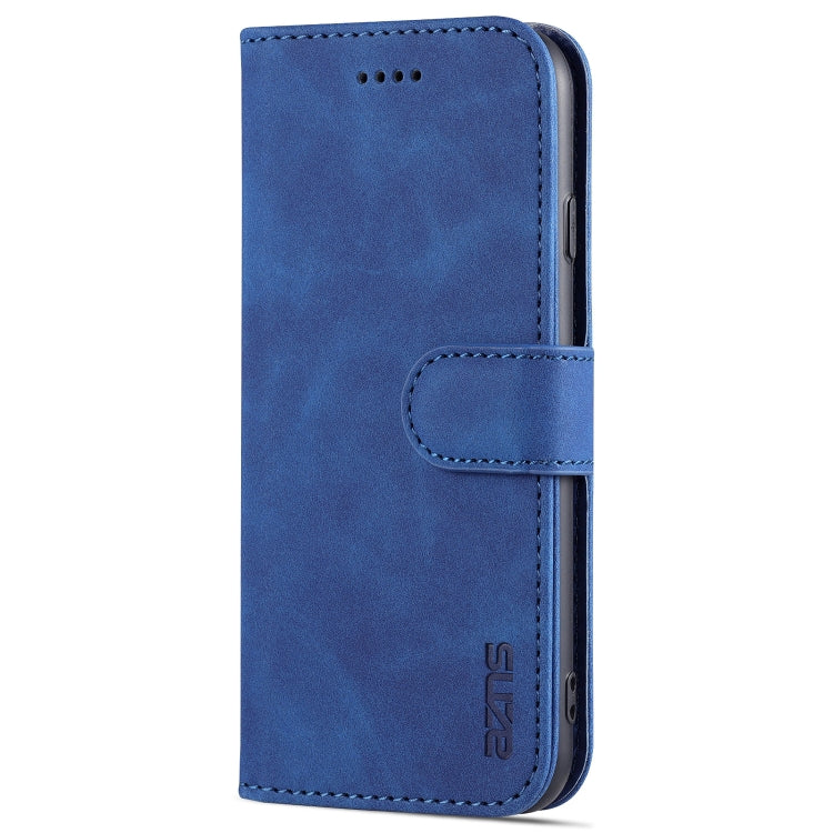 AZNS Skin Feel Calf Texture Horizontal Flip Leather Case with Card Slots & Holder & Wallet