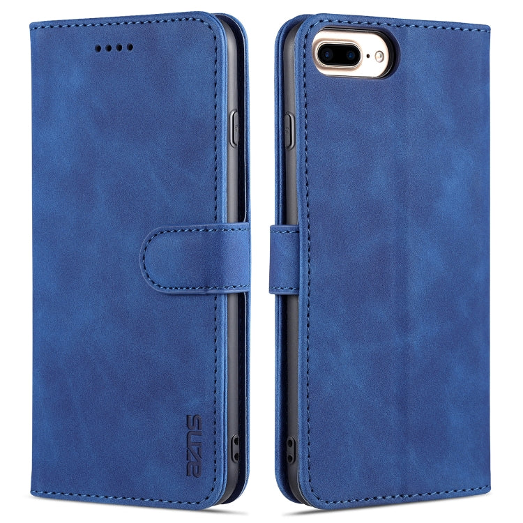 AZNS Skin Feel Calf Texture Horizontal Flip Leather Case with Card Slots & Holder & Wallet