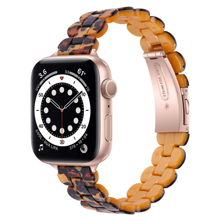 Oval Resin Replacement Strap Watchband, For Apple Watch Series 7  41mm / & 6 & SE & 5 & 4 40mm, For Apple Watch Series  7  45mm / & 6 & SE & 5 & 4 44mm