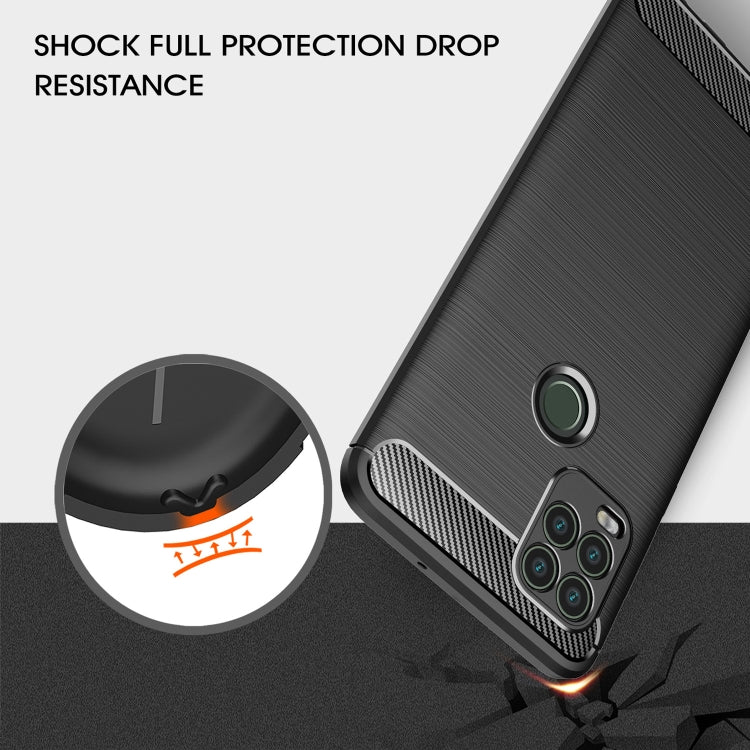 Brushed Texture Carbon Fiber TPU Case, For Motorola Moto G Stylus 2021 5G, For iPhone 13, For iPhone 13 Pro, For iPhone 13 mini, For iPhone 13 Pro Max