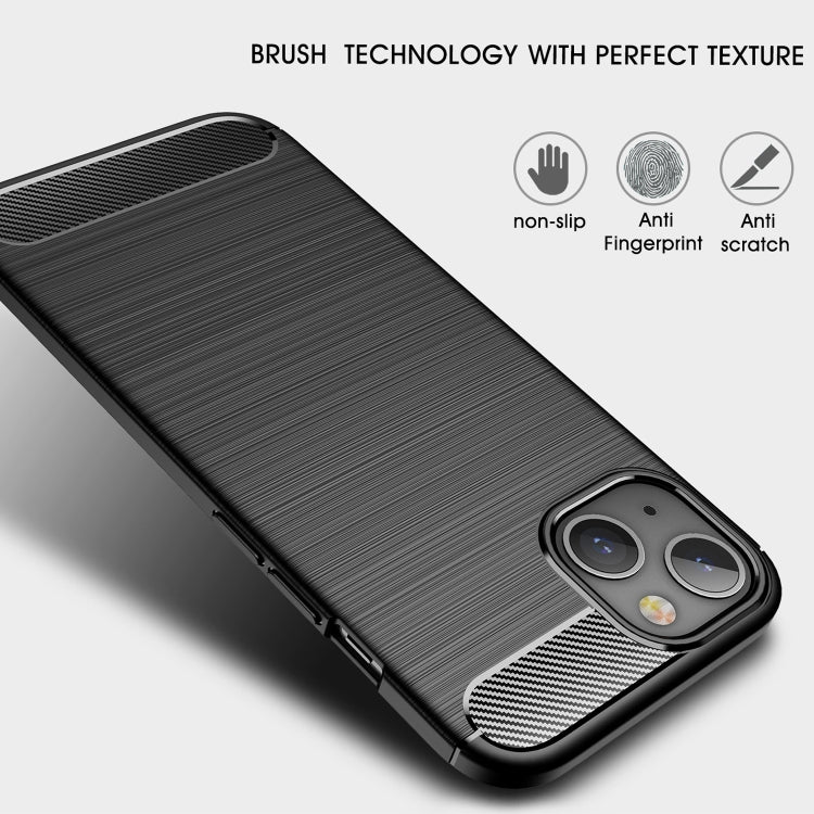 Brushed Texture Carbon Fiber TPU Case, For iPhone 13, For iPhone 13 mini, For iPhone 13 Pro, For iPhone 13 Pro Max, For Motorola Moto G Stylus 2021 5G