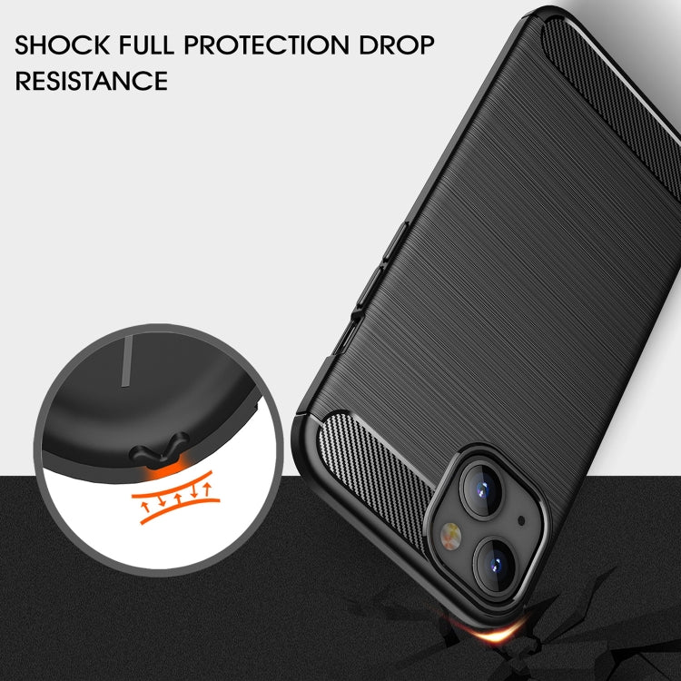 Brushed Texture Carbon Fiber TPU Case, For iPhone 13, For iPhone 13 mini, For iPhone 13 Pro, For iPhone 13 Pro Max, For Motorola Moto G Stylus 2021 5G