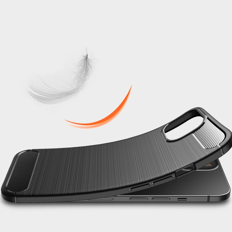 Brushed Texture Carbon Fiber TPU Case, For iPhone 13, For iPhone 13 mini, For iPhone 13 Pro, For iPhone 13 Pro Max, For Motorola Moto G Stylus 2021 5G