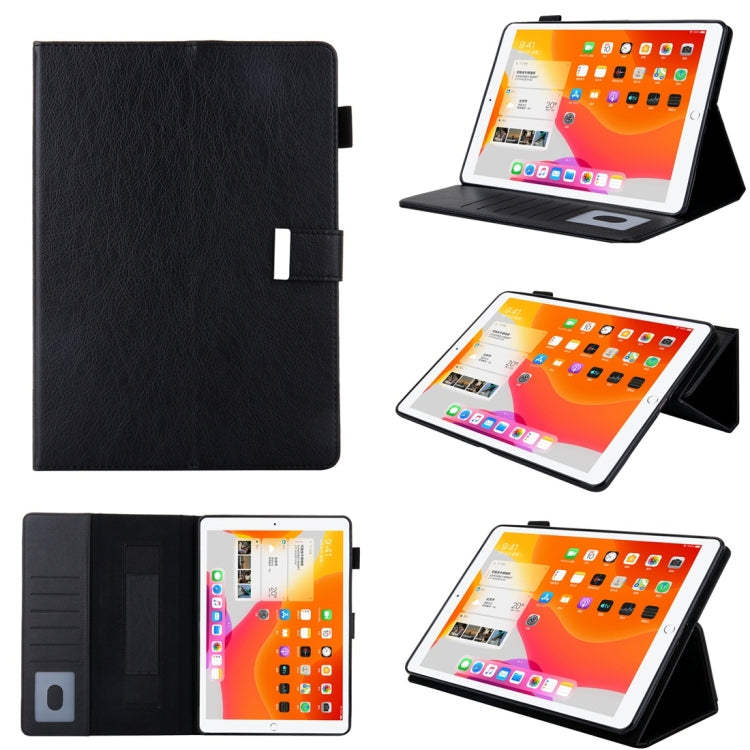 Business Style Horizontal Flip Leather Case with Holder & Card Slot & Photo Frame & Wallet & Hand Strap & Sleep / Wake-up Function, For iPad Pro 11 inch （2018）