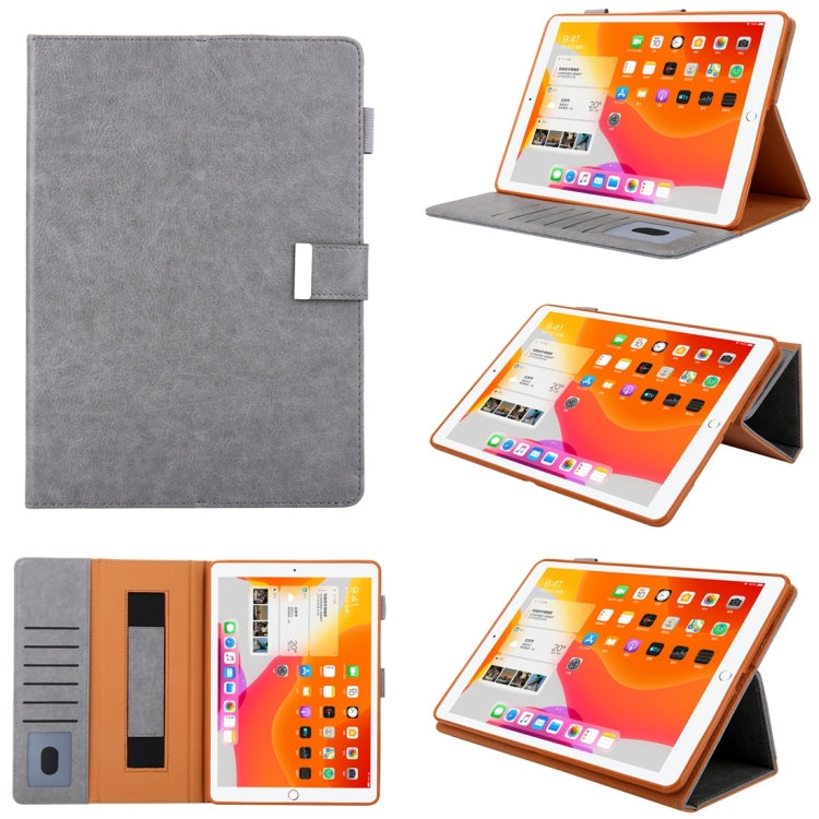 Business Style Horizontal Flip Leather Case with Holder & Card Slot & Photo Frame & Wallet & Hand Strap & Sleep / Wake-up Function, For iPad Pro 11 inch （2018）
