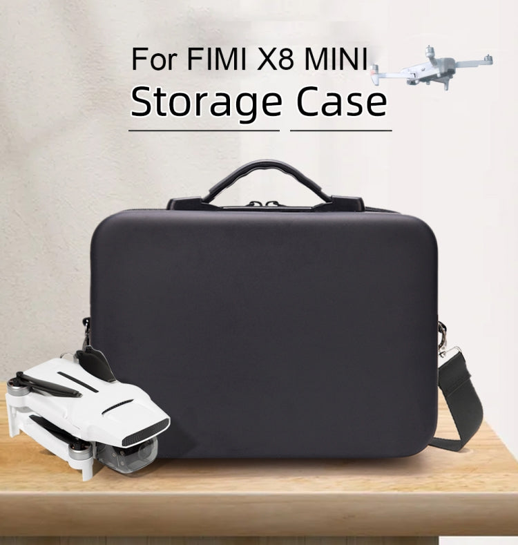 Portable Single Shoulder Storage Travel Carrying Cover Case Box with Baffle Separator for FIMI X8 mini, For FIMI X8 mini with Baffle Separator
