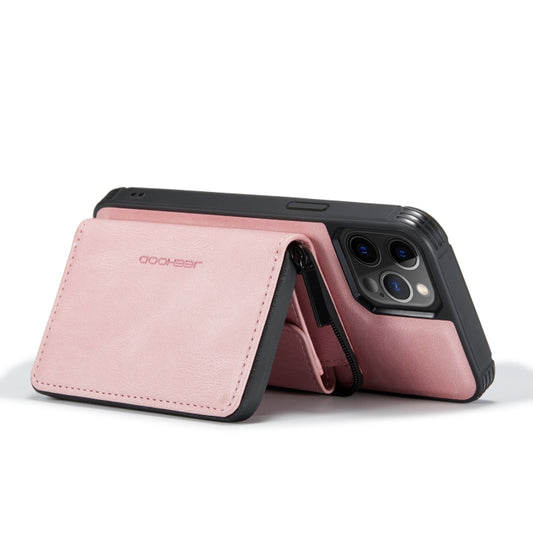 Interior wallet layout with multiple card slots and cash compartment for iPhone 12 Pro Max