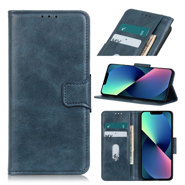 Mirren Crazy Horse Texture Horizontal Flip Leather Case with Holder & Card Slots & Wallet