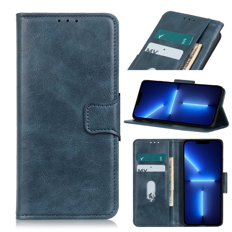 Mirren Crazy Horse Texture Horizontal Flip Leather Case with Holder & Card Slots & Wallet