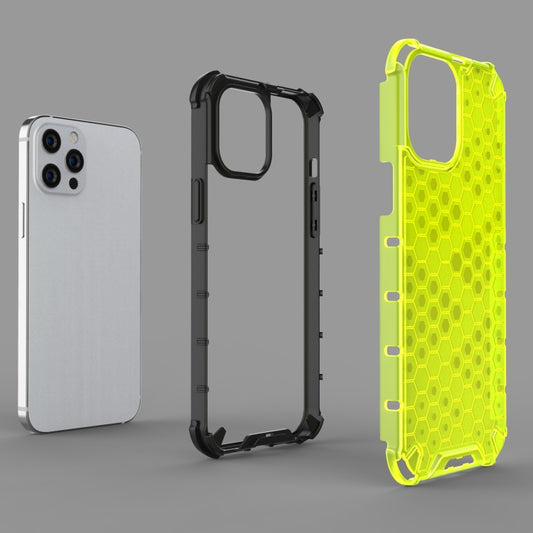 Clear transparent back iPhone 13 Pro case showing raised camera ring protection